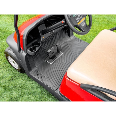 Weathertech Black Golf Cart MatW597 W597